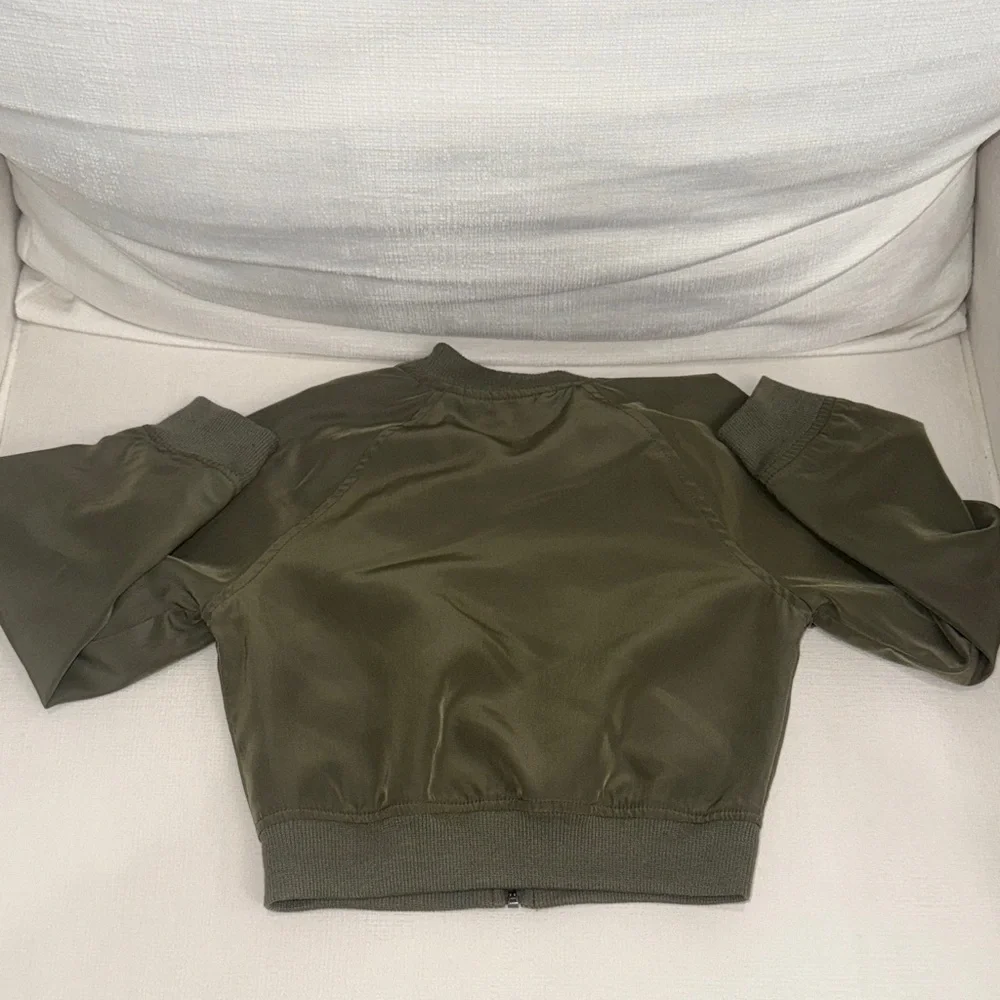 Xhilaration Olive Green kids Bomber Jacket
